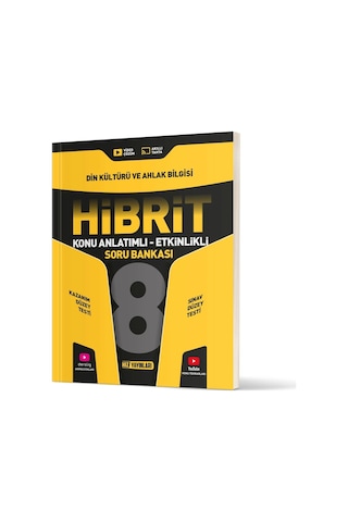 Hız Yayınları 8. Sınıf Din Kültürü Konu Anlatımlı Etkinlikli Hibrit Soru Bankası Hız Yayınları 8. Sınıf Din Kültürü Konu Anlatımlı Etkinlikli Hibrit Soru Bankası