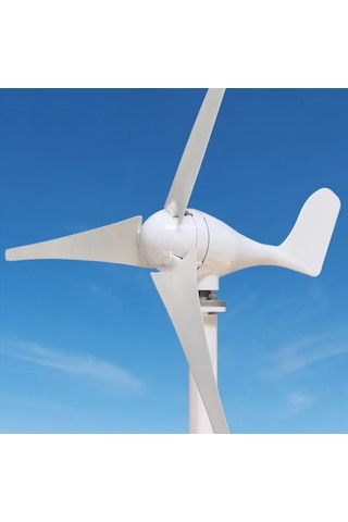 Rüzgar Türbini 200w 12v + Şarz Kontrol Cihazı