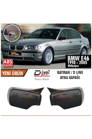 Bmw E46 Batman Ayna Piano Black 1998-2005 Makyajsız