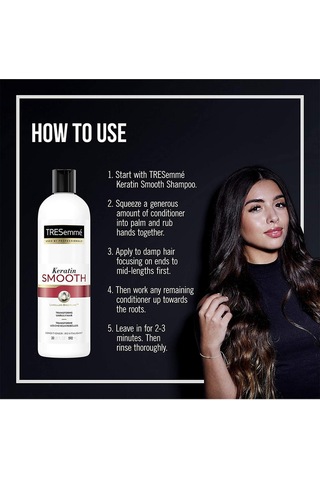 TRESemme P/C Keratin Smooth Kıvırcık Saçlar İçin Bukle Belirginleştirici Saç Kremi 592ML