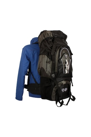 Cakard 95+10 Lt Büyük Boy Sırt Çantası Haki Karışık/Çok Renkli