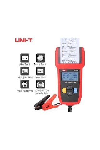 Uni-t Ut675a Akü Test Cihazı Print Özellikli