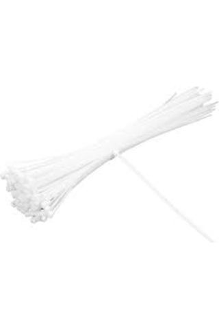 Ramart Çok Kaliteli Kablo Bağı Beyaz 7,6 X 550 Mm 3 Paket 300 Adet 7,6x550 Kablo Bağı