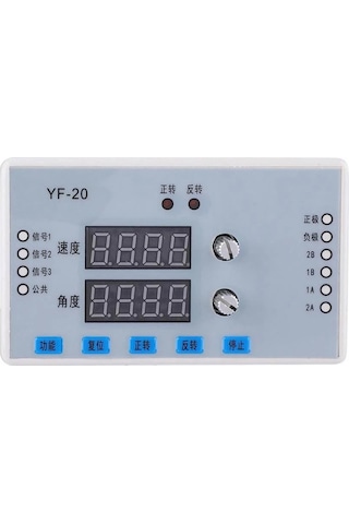 Yf-20 Göstergeli Step Motor Hız Kontrol Cihazı 7-30V Dc