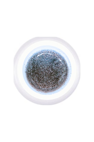 Glamour Nail Art Tasarım Boya Glitter Silver 5 Gr Gümüş