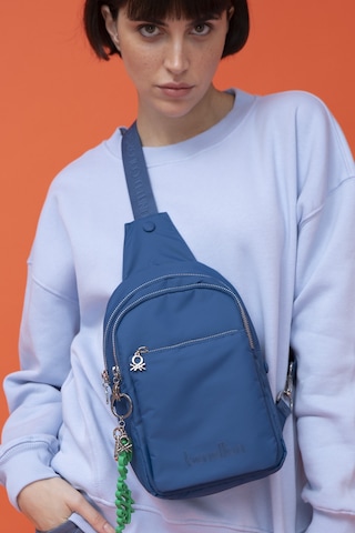 Unıted Colors Of Benetton Kadın Vücut Çantası Bnt 1457 Mavi