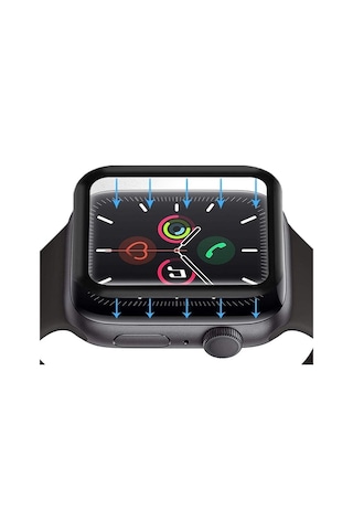 Apple Uyumlu Watch 6 40 Mm Ppma Ekran Koruma Siyah