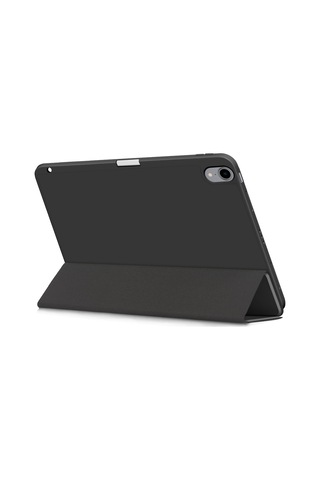 Ipad Uyumlu Air 2020 /air 2022 İçin Otomatik Uyandırma/uyku Litch Skin Pu Deri Üç Katlı Stand Kılıfı Ve Kalem Tutucu