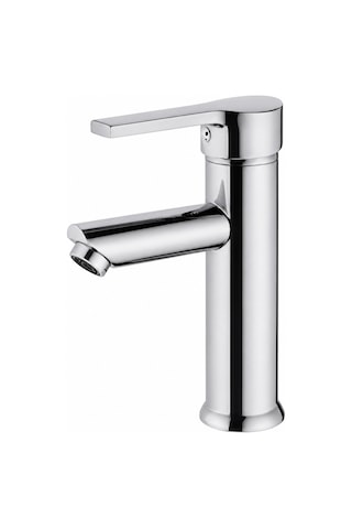Delta Kompakt Lavabo Bataryası Tek Kollu Banyo Armatürü, Krom