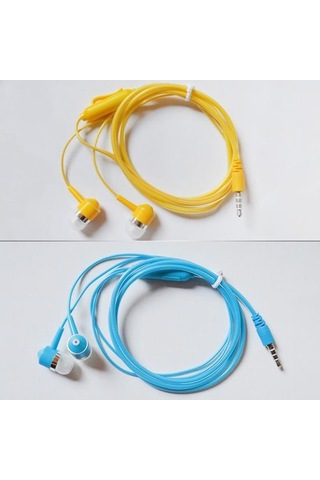 Mikrofonlu Kablolu Kulaklık Rahat Kablolu Kulaklık Çevreleyen Bas Ses Müzik Çağrısı İçin Kulak İçi Kulaklık