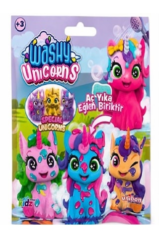 Washy Unicorns Unicornunu Ortaya Çıkar Sürpriz Unicorn Figürü 1 Adet