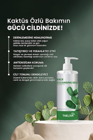 Yüz Temizleme Jeli Sivilce, Siyah Nokta Ve Karşıtı Cilt Bakımı