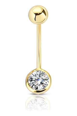 Lilarote Altın Göbek Piercing