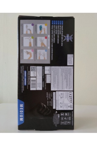 Masterforce Siyah Nitril Kalın Eldiven Medıum(M)Beden