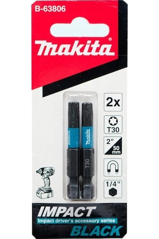 Makita B-63806 Impact Black Bits Uç T30 50 MM
