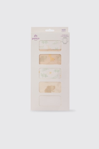 Panço Yenidoğan 5'li Body Set 2611gn20004 Renkli