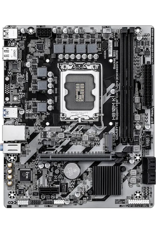 Gıgabyte H810m K 6400mhz Ddr5 Soket 1851 M.2 Usb 3.2 Hdmı Matx Anakart H810m K