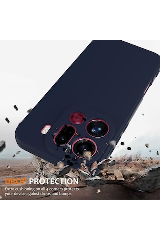 Caseonn Oppo Find X9 Pro Kılıf Kamera Korumalı Mikrofiber Astarlı Lansman Koyu Yeşil