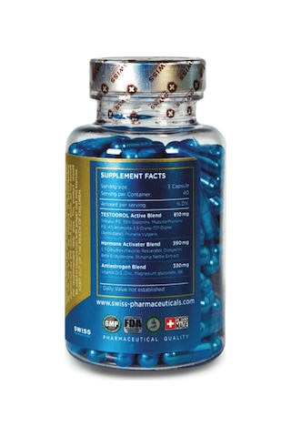 Swiss Pharmaceuticals Testodrol Pct 120 Capsul.4547
