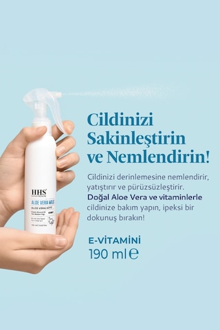 Hhs Aloe Vera Sütü Onarıcı Cilt Bakım Losyonu 190 ML