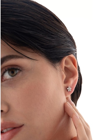 Nochediamond 0,59 Karat Çiçek Küpe-550