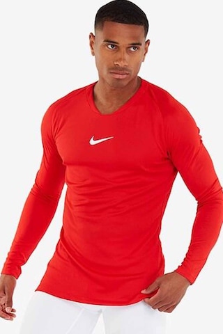 Nike M Dry Park 1stlyr Jsy Ls Erkek Sweatshirt Av2609-657-kırmızı Kırmızı