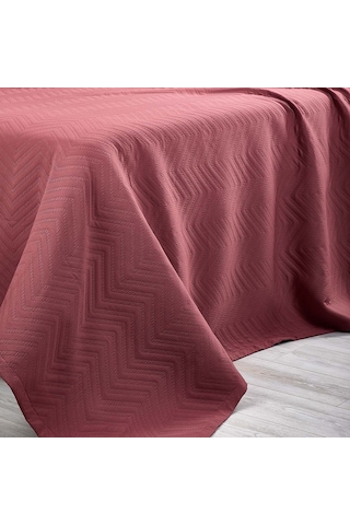 Schafer Larina Yatak Örtüsü Seti-3 Prç.-Bordo