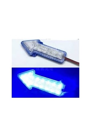 12v 4.2w Mavi Ok Yön Modül Led 10 Adet