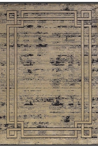 Merinos Halı Bamboo Lavi 34666 975 Serisi Bambu İplik Salon Oturma Odası Halısı Gold