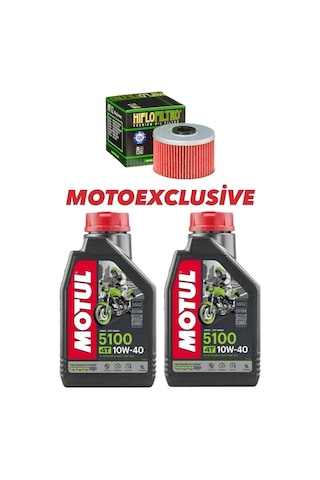 Cfmoto 250sr Sr 250 Uyumlu Yağ Bakım Seti Motul 5100w