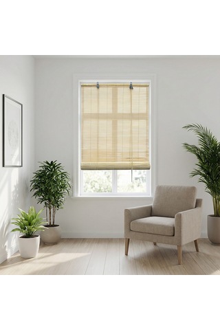 Koçtaş Opp Ahşap Stor Perde Bej 60 x 180