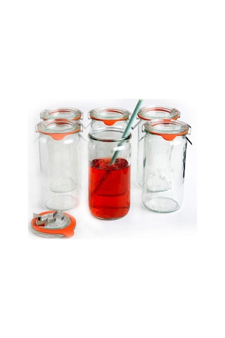 Weck 340 Ml Silindir Kavanoz Set 6 Adet 975