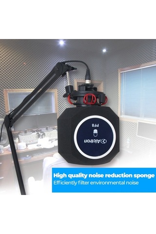 Didadodo Springsun Prof. Ses Yalıt. Mikrofon Rüzgar Perdesi - 45-60mm Çap Uyumlu, 45-60mm Uyumlu