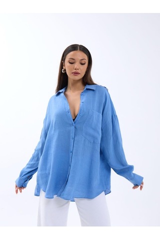 The İstanbul 7399 Gömlek-mavi Mavi