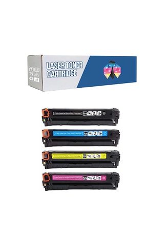 Safir Toner Hp 128a-ce320a Laserjet Cp1525nw Cmyk 1 Set Uyumlu Toner