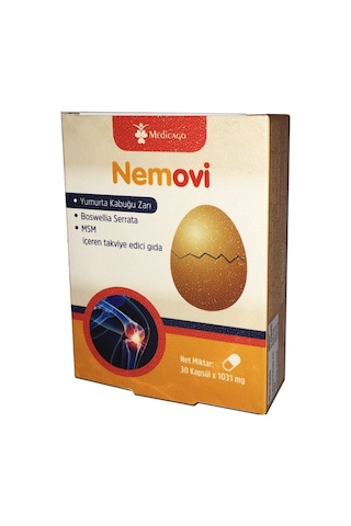 Medicago Nemovi Yumurta Kabuğu Zarı 30 Kapsül