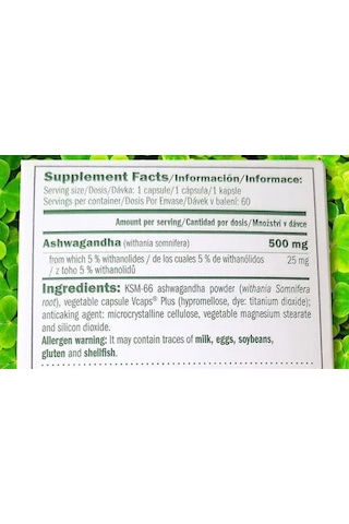 Amix Provegan Ashwa/gandha Ksm66 Pure 60 Kapsül