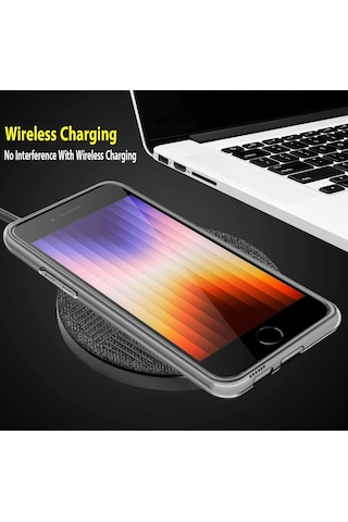 Teknomoda Apple Uyumlu iPhone Se 2020 360 Derece Kilif Seffaf Silikon Ön Arka 434927234