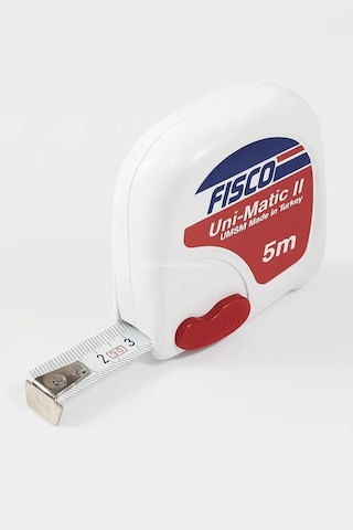 Proalet Çelik Şerit Metre, 5 Metre, 15 Mm Genişlik, Otomatik Kilitli, Askılı, Dayanıklı Gövde, Otomatik Geri Sar Diğer