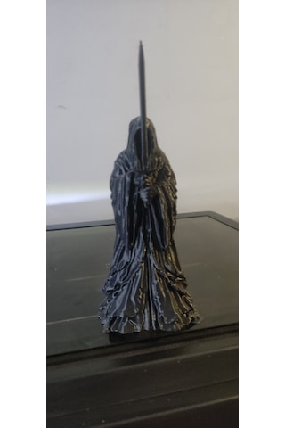 3d Baskı Siyah Nazgul Dekoratif Masa Üstü Model 15 Cm
