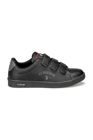 U.S. Polo Assn. U.S Polo Assn. Sınger 9Pr Siyah Cırtlı Unısex Sneaker Siyah