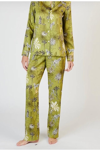 Elli2 Wild Phantom Pijama Set Ada Çayı Yeşili