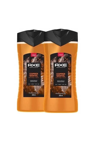 Axe Premium Collection Duş Jeli Copper Santal 300 Ml X 2 Adet PKT.AXE.016 Diğer