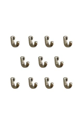 Tekli Anahtar, Bijuteri, Vitrin, Dekor Askısı - Nikel, 10x18x22 Mm 0-8 86700819