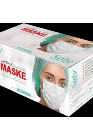 Soly Care Burun Telli 3 Katlı Maske