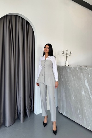 Ge Ticaret Tasarım Takım - Gri Gri