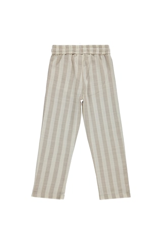 Civil Boys Kendinden Çizgili 6-9 Yaş Pantolon - Kahve