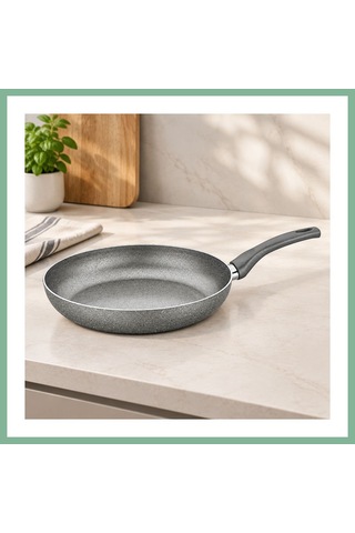 Bşkvirgo Granit Tava 24 Cm Tek Saplı Bsk2026