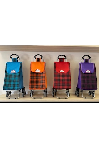 Miras 3 Teker 40 Lt Merdiven Kaldırım Çıkabilen Pazar Arabası