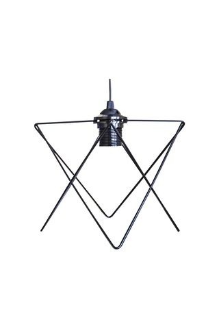 Bade Tekli Avize Siyah